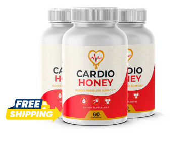 Cardio Honey three bottles